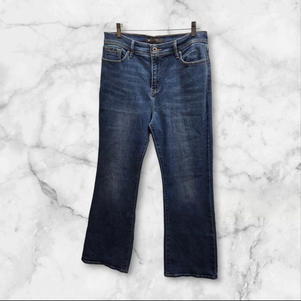 Levi's‎ 512 Jeans Womens Size 14S Perfectly Slimming Boot Cut Blue Medium Wash